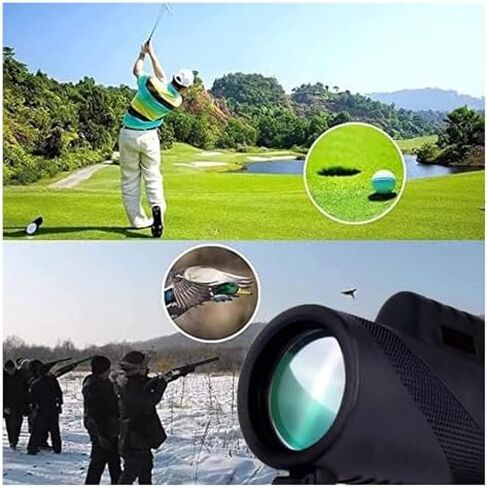 40x60 High Power Monocular Telescope for Smartphone - HD Waterproof Monocular for Bird Watching with Tripod Holder in Saudi Arabia