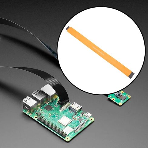 ECSiING DSI FFC كابل مسطح مرن 22Pin إلى 15Pin متوافق مع شاشات عرض Raspberry Pi 5 DSI 200 مم in Saudi Arabia