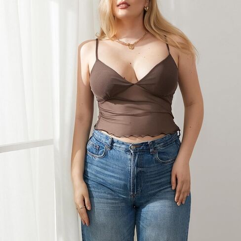 المرأة الوجه صورة طباعة المحاصيل الأعلى Y2K E-Girls 90s أكمام تانك القمم الجرافيك طباعة الصيف كامي الصدرية القمم in Saudi Arabia