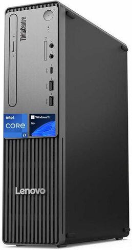 Lenovo ThinkCentre neo 50s Gen 5 Business Desktop Computer, Intel Core i7-14700, 32 GB RAM,1 TB SSD,Wi-Fi 6,Bluetooth 5.3,Small Form Factor,Win 11 Pro,Black in Saudi Arabia