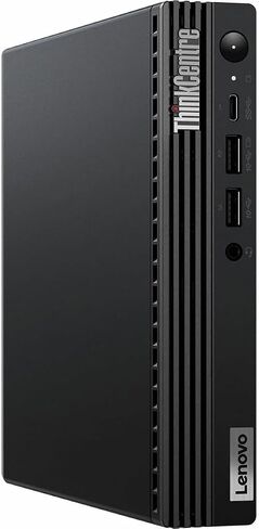 Lenovo ThinkCentre M70q Gen3 Mini Desktop Computer, 12th Gen Intel Core i5-12400T, 16GB RAM, 256GB SSD, RGB Keyboard, HDMI, DisplayPort, Windows 11 Pro (Renewed) in Saudi Arabia