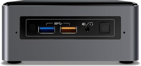 Intel NUC 7 Enthusiast A Mini PC with Windows 10 Intel Core i7 2TB HDD 32GB Optane Memory 8GB DDR4 Gunmetal (BOXNUC7i7BNHXG) in Kuwait