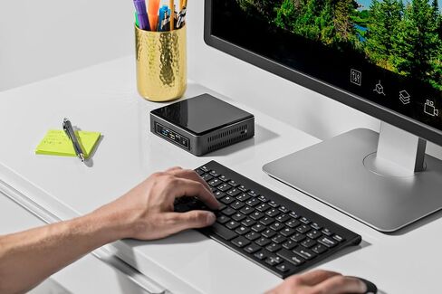Intel NUC 7 Enthusiast A Mini PC with Windows 10 Intel Core i7 2TB HDD 32GB Optane Memory 8GB DDR4 Gunmetal (BOXNUC7i7BNHXG) in Kuwait