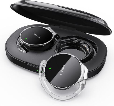 Micool Open Ear Headphones Bluetooth 5.4, Sport On Ear Headphones Wireless, Water-Drop Shaped Noise Cancelling Clip On Headset Bluetooth with Long Battery Life, Comfort Fit 4 Microphones Earphones in Kuwait