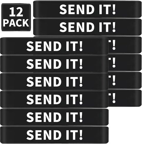 12 Pack Miaozhun Send IT Magazine Marking Bands Tactical Morale Marker Bands for Magazine Identification Holster Accessories in Saudi Arabia