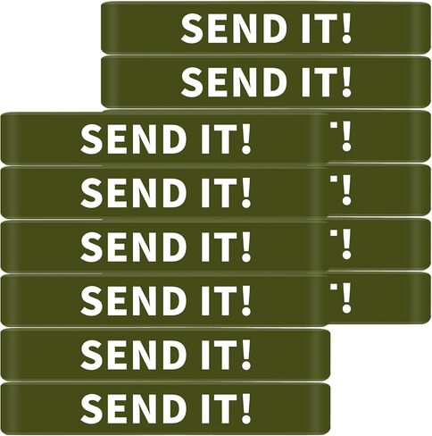 12 Pack Miaozhun Send IT Magazine Marking Bands Tactical Morale Marker Bands for Magazine Identification Holster Accessories in Saudi Arabia