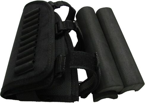 TOURBON Right Handy Adjustable Buttstock Cheek Riser Pad Rifle Shell Holder in Saudi Arabia