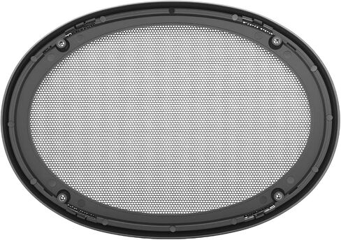 QWORK 6" x 9" Speaker Grill Covers with ABS Plastic Frame & Metal Mesh, Protect Subwoofers from Damage for DIY and Car Speakers, Includes Screws in Saudi Arabia