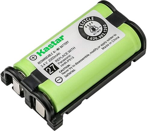 Kastar 2-Pack Battery Replacement for Panasonic KX-TG2226BV KXTG2226BV KX-TG2226SV KXTG2226SV KX-TG2226WV KXTG2226WV KX-TG2235 KXTG2235 KX-TG2235B KXTG2235B KX-TG2235S KXTG2235S KX-TG2238 in Saudi Arabia