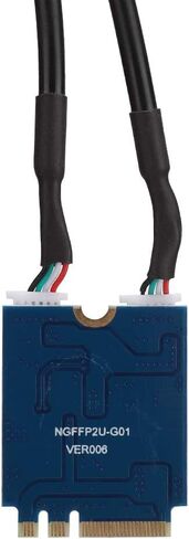 Keenso M.2 NGFF USB Riser Card Durable Double Port Adapter for Desktop Expansion for WinXPfor Vista Suitable for Motherboard or Notebook Expansion in Saudi Arabia