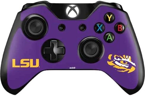 Skinit Decal Gaming Skin Compatible with Xbox One Controller - Officially Licensed LSU Tiger Eye Logo Design in Saudi Arabia