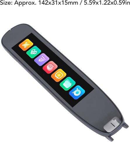 WALFRONT Offline Scanning, Enriched Learning, HD Touch Screen Translator Pen, Clear Display, Premium Design for Educational, Cultural, and Visual Learning in Saudi Arabia