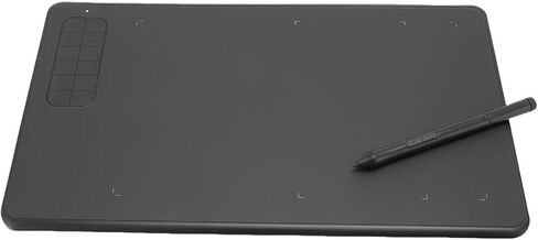 8192 Pressure Pen, 12 Hot Keys, Digital Art Tablet for Teaching, Remote Work, 10x6 inch, Drawing, with, Support in Saudi Arabia