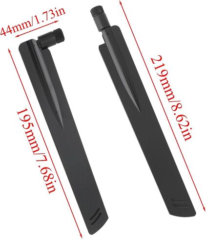 5G 18dBi WiFi Antenna SMA Male– for Computer Network Card, WLAN Router, 4 Pack, White in Saudi Arabia