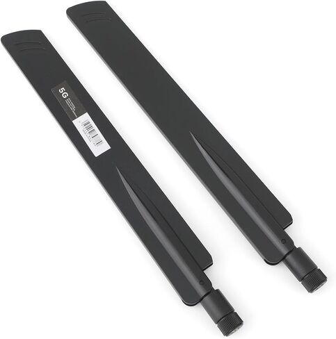 5G 18dBi WiFi Antenna SMA Male– for Computer Network Card, WLAN Router, 4 Pack, White in Saudi Arabia