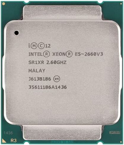 Intel Xeon E5-2660 V3 10 Core Processor 2.60Ghz 25MB Smart Cache 9.6 GT/S QPI FCLGA2011-3 TDP 105W SR1XR (Renewed) in Saudi Arabia