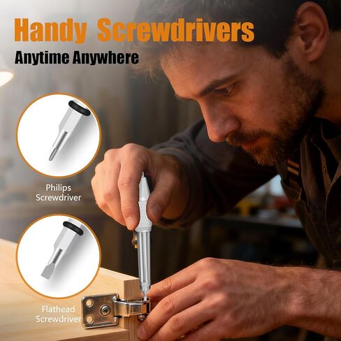 9 in 1 Multitool Pen with LED Light, Cool Gadgets, Stocking Stuffers Gifts for Men, Christmas Gifts for Dad, Husband, White Elephant Gifts for Adults, Gift-Ready Box, 1 Pack in Kuwait