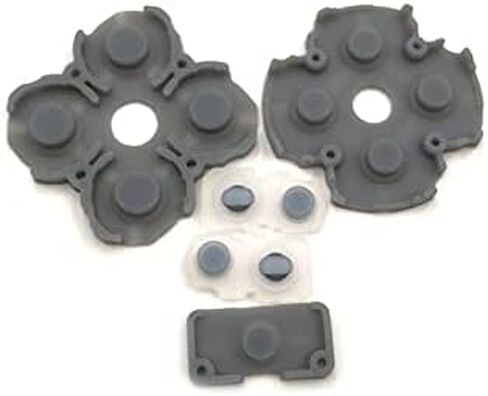 حزمة لمنصات الأزرار المطاطية PS5، وسادات السيليكون الموصلة للأزرار L R ABXY D-Pads لأجزاء إصلاح وحدة التحكم PS5 (لـ V1.0) in Saudi Arabia