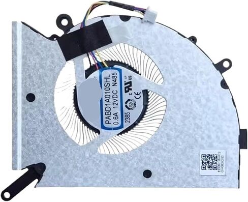 مروحة تبريد وحدة المعالجة المركزية لـ MSI Stealth GS77 12UHS 12UGS MS-17P1 PABD1A010SHL N485 PABD1A010SHR N486 12VDC (مروحة وحدة المعالجة المركزية ووحدة معالجة الرسومات) in Kuwait
