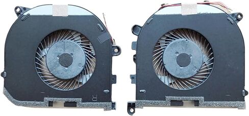مشعاع وحدة المعالجة المركزية لوحدة المعالجة المركزية لمروحة تبريد XPS 15 9550 0RVTXY 036CV9 DFS501105PR0T FG11 DFS501105PQ0T FG12 مروحة تبريد (مروحة GPU) in Kuwait