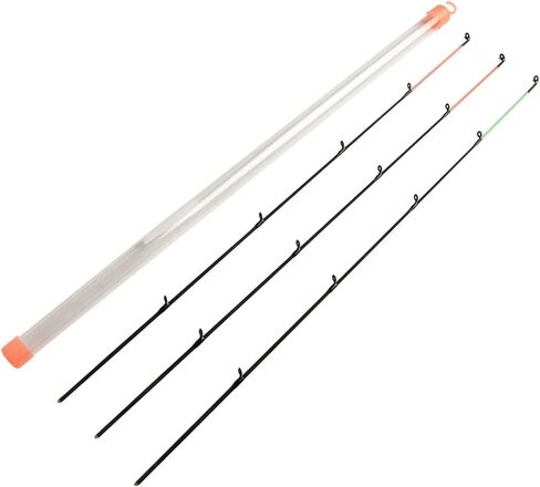 Anglers Fiber Glass Feeder Rod Top Tip M/L/H 50-120g Fast Action Extra Hard Replacement Tip For Carp Feeder Rods Carbon Fiberglass Fishing Accessories in Kuwait