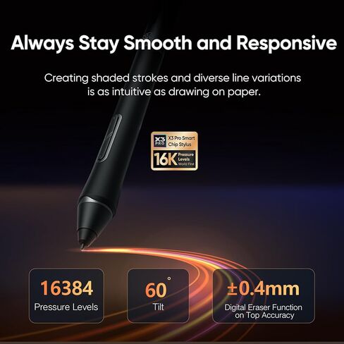 XPPen Artist Pro 22 Gen2 2.5K QHD Drawing Tablet with Screen, XPPen Digital Drawing Glove - Two-Finger Artist Glove with Cute Cat Prin in Saudi Arabia