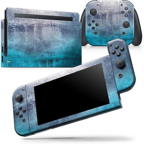 Design Skinz - Compatible with Nintendo Switch OLED Console + Joy-Con - Skin Decal Protective Scratch-Resistant Removable Vinyl Wrap Cover - Abstract Oil Painting in Saudi Arabia