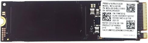 PM991a Samsung 512GB M.2 2280 Gaming PCI Express 3.0 x4 TLC NVMe 22mm x 80mm محرك الحالة الصلبة (SSD) OEM in Kuwait