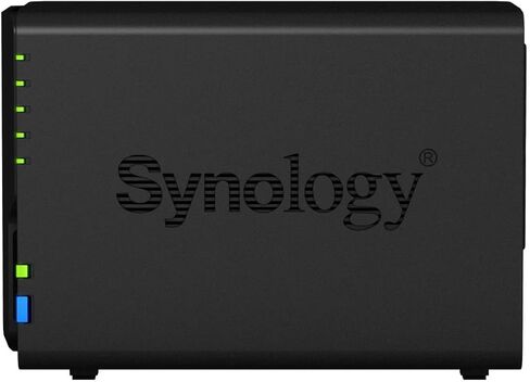 Synology DiskStation DS220+ NAS Server للأعمال مع وحدة المعالجة المركزية Celeron، ذاكرة 6 جيجابايت، تخزين HDD 4 تيرابايت، نظام تشغيل DSM in Saudi Arabia