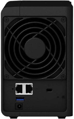 Synology DiskStation DS220+ NAS Server للأعمال مع وحدة المعالجة المركزية Celeron، ذاكرة 6 جيجابايت، تخزين HDD 4 تيرابايت، نظام تشغيل DSM in Saudi Arabia