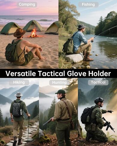 Tactical MOLLE Accessories Clip T-Mount Clash Hook, Glove Clips MOLLE Key Holder with Hanging Carabiner, For Plate Carrier Duty Belt Battle Belt Backpack, Tactical Vest Gear Clip Accessories in Saudi Arabia