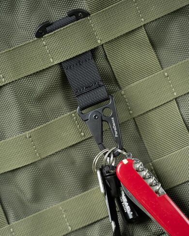 ملحقات MOLLE التكتيكية مشبك خطاف اشتباك على شكل حرف T، مشابك قفاز حامل مفاتيح MOLLE مع حلقة تسلق معلقة، لحامل اللوحة وحزام المعركة على الظهر، ملحقات مشبك تروس السترة التكتيكية in Kuwait