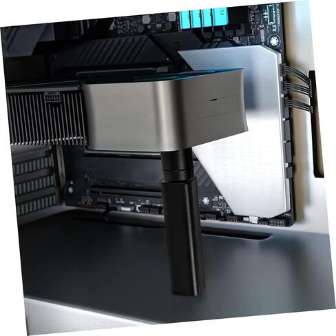 Sag GPU Support Bracket with Magnetic Base Sturdy Graphics Card Stand for Gaming Prevents GPU Sagging and Enhances Cooling Efficiency Black Video Card Brace in Saudi Arabia