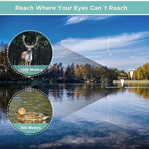 40X60 High Power Waterproof Monocular Telescope with Smartphone Holder & Tripod for Bird Watching and Outdoor Activities in Saudi Arabia