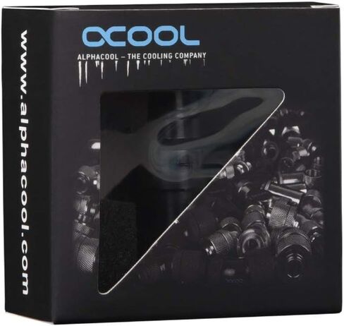 Alphacool 17457 Eiszapfen اقتران سريع أنثى G1/4 خيط داخلي - أسود عميق in Saudi Arabia