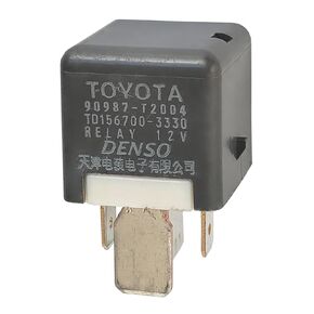 Automotive Relay 90987-T2004 TD156700-3330 80A 12VDC 4Pins for Toyota 90987-02025 Denso 156700-2540 A/C Compressor Cooling Fan Fuel Water Pump Ignition Switch Relay