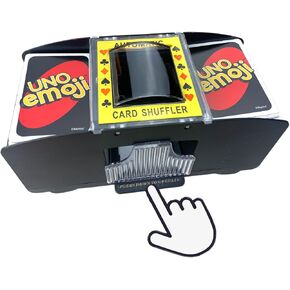 Automatic Playing Card Shuffler Battery Operated Cards Shuffler Electric Poker Shuffling Machine for UNO Card Game Night 1-2 Decks in Saudi Arabia