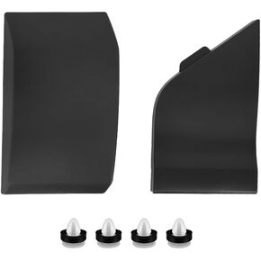 Fuel Door Gas Cap Hatch Cover and Moulding Trim Fits for 2015-2019 Ford Transit 150 250 350 Replaces BK3Z6129077AA CK4Z-61405A26-B