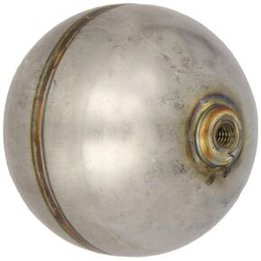Robert Manufacturing R1340-3 R1340 Series Bob Spherical 316 Stainless Steel Float, 1/4"-20 SAE Female, 3" Diameter, 0.21 lbs Buoyancy