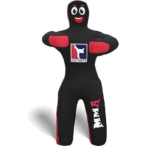 MatArts MMA Grappling Punching Dummy for Kids Combat Sports BJJ jiu Jitsu Judo Karate Taekwondo Wrestling Buddies Tackling and Boxing Dummies (47" / 4 Feet) - UNFILLED