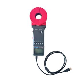 ETCR ETCR2100+ Ground Resistance Meter Earth Resistance Tester Clamp Earth Resistance Measurement 0.010Ω~1200Ω Double Insulation with USB Interface for Data Upload Function