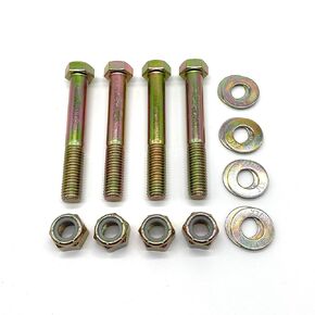 Region Offroad Leaf Spring Eye Bolts Grade 8 Compatible with Jeep Wrangler YJ CJ5 CJ7 Scrambler 1976-1995