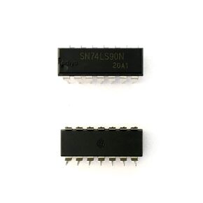 Todiys New 30Pcs for 74LS90 74LS90N SN74LS90 SN74LS90N HD74LS90P DIP-14 Decade Divide-by-12 4-BIT Binary Counter IC DM74LS90N