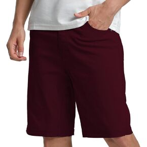 Bellnorth Men's Golf Shorts Flat Front Hybrid Hiking Lightweight Quick Dry Casual Stretch Short with Pockets