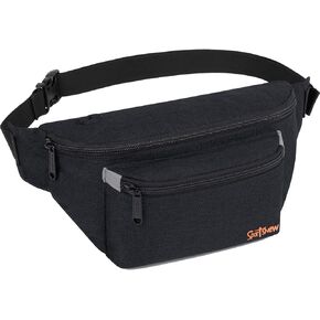 Fanny Pack for Men Women - Waist Bag Pack - Lightweight Belt Bag for Travel Sports Hiking