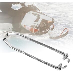 بديل لخدوش الجليد XunDong Snowmobile لجميع أجهزة التزلج على الجليد المجهزة بالعتاد العكسي وغير العكسي، ارتفاع مسار خدش الجليد 2-1/2 بوصة (عبوة من قطعتين) in Kuwait