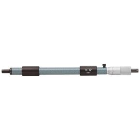 Mitutoyo 133-231 Tubular Vernier Inside Micrometer, 10-11" Range, 0.001" Graduation, +/-0.0003" Accuracy
