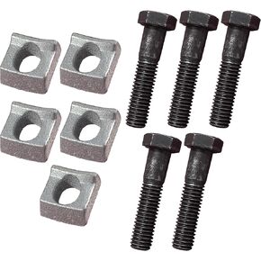 A.A 20 Pack - Wheel Rim Clamp Wedge & Bolt for Lowboy Construction Trailer (20)