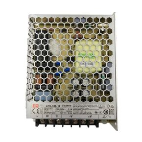 MeanWell LRS-100-12 Switching Power Supply, Single Output, 12V, 8.5A, 102W, 5.08" L x 3.82" W x 1.18" H