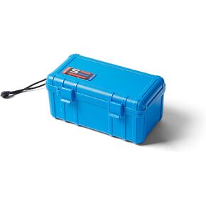 S3 Cases T3500 Waterproof Dry Box Protective Case Mil Spec/USA Made/IP67 Waterproof/Lockable/Airtight/Smell Proof - for Phones, Wallets, Keys, Knives, Survival, Boating, Camping & Watersports (Blue)